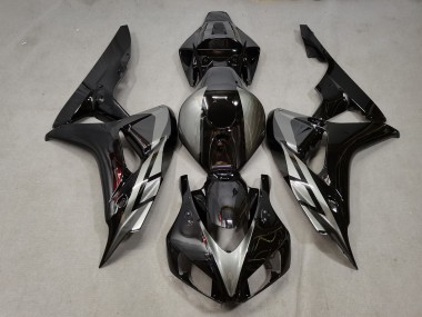 Comprar Carenados Moto Honda CBR1000RR 2006-2007 - Plata Negro Brillante