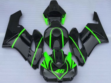 Comprar Carenados Moto Honda CBR1000RR 2004-2005 - Negro Brillante Alta Visibilidad Verde