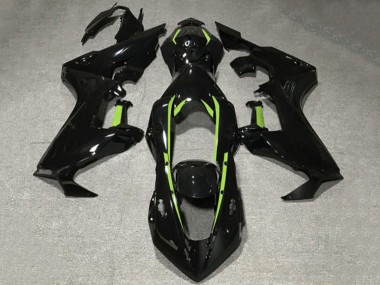 Comprar Carenados Moto Honda CBR1000RR 2017-2023 - Negro Brillante Verde Lima Línea