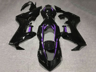 Comprar Carenados Moto Honda CBR1000RR 2017-2023 - Negro Brillante Púrpura Línea