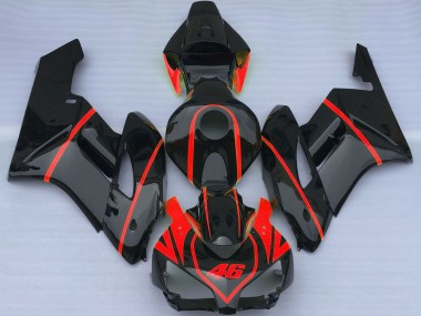 Comprar Carenados Moto Honda CBR1000RR 2004-2005 - Negro Brillante Rojo