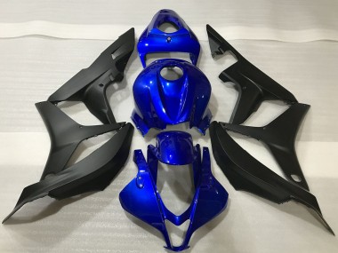 Comprar Kits Carenado Moto Honda CBR600RR 2007-2008 - Azul Negro Mate