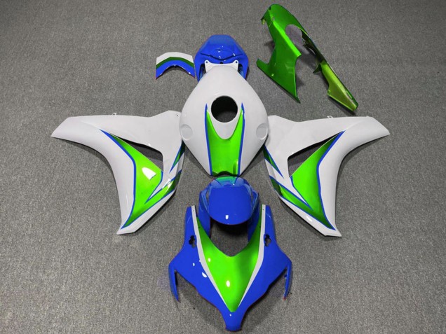 Comprar Carenados Moto Honda CBR1000RR 2008-2011 - Blanco Verde Azul