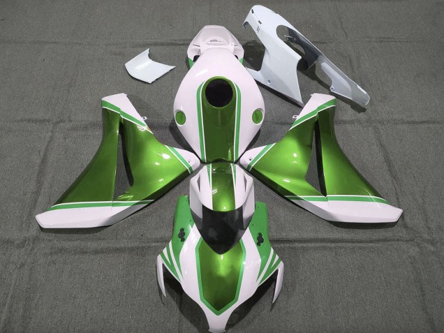 Comprar Carenados Moto Honda CBR1000RR 2008-2011 - Blanco Lustroso Verde Perla