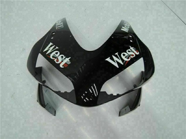 Comprar Carenados Moto Honda CBR600RR 2003-2004 - Negro Brillante Blanco West Mobil