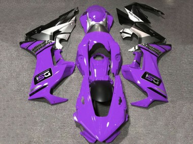 Comprar Carenados Moto Honda CBR1000RR 2017-2023 - Púrpura Blanco Plata Negro Brillante DSI