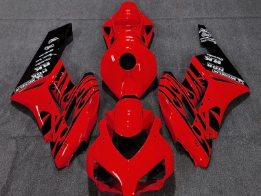 Comprar Carenados Moto Honda CBR1000RR 2004-2005 - Rojo Negro Brillante Llama