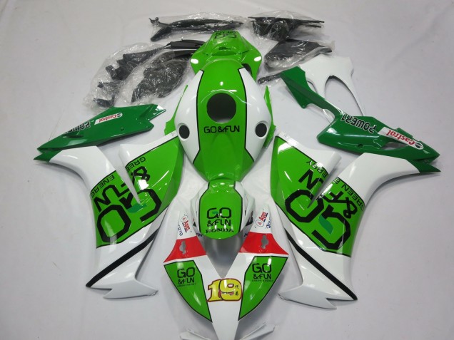 Comprar Carenados Moto Honda CBR1000RR 2012-2016 - Blanco Verde Rojo Go Fun