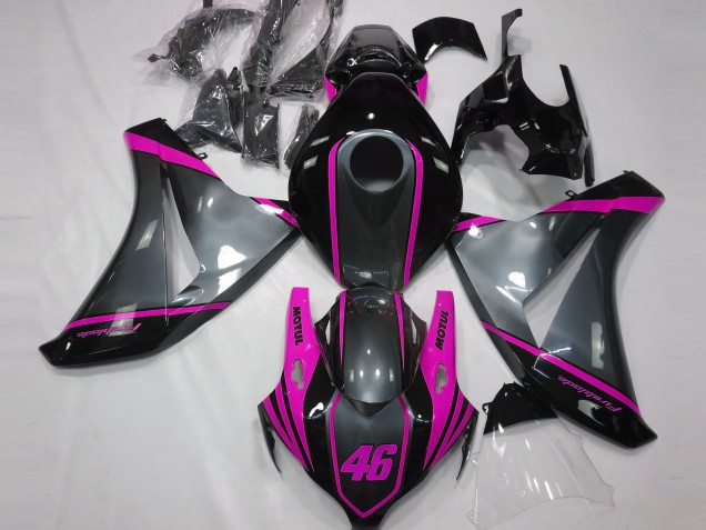 Comprar Carenados Moto Honda CBR1000RR 2008-2011 - Gris Rosa Negro Mate Motul 46
