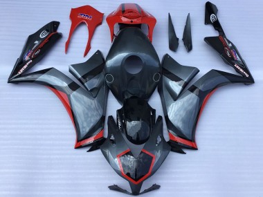 Comprar Carenados Moto Honda CBR1000RR 2012-2016 - Gris Rojo Negro Brillante EstiloCarrera