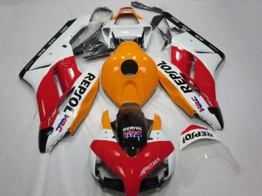 Comprar Carenado Moto Honda CBR1000RR 2004-2005 - Blanco Naranja Rojo Negro Brillante Repsol HRC