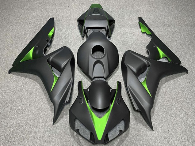 Comprar Carenados Moto Honda CBR1000RR 2006-2007 - Negro Mate Verde