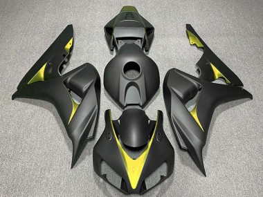 Comprar Carenados Moto Honda CBR1000RR 2006-2007 - Negro Mate Amarillo