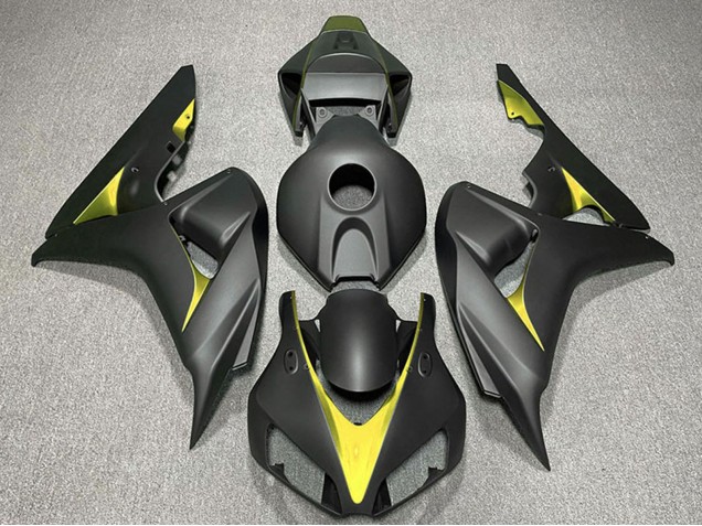 Comprar Carenados Moto Honda CBR1000RR 2006-2007 - Negro Mate Amarillo
