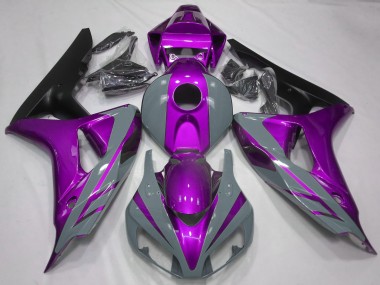Comprar Carenados Moto Honda CBR1000RR 2006-2007 - Nardo Gris Púrpura Negro Mate