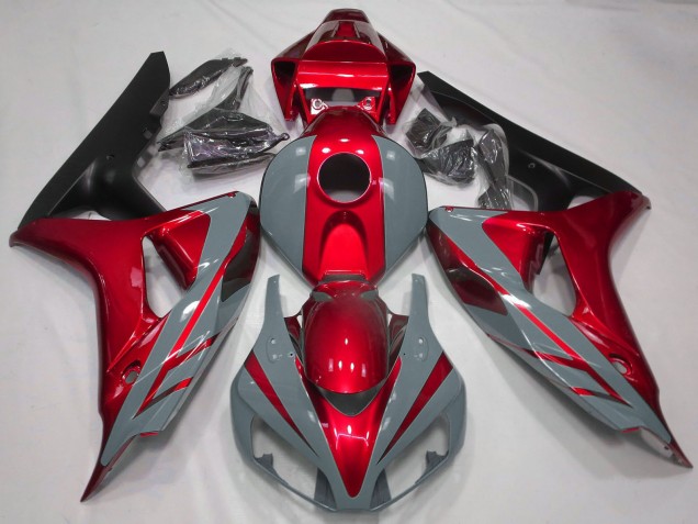 Comprar Carenados Moto Honda CBR1000RR 2006-2007 - Nardo Gris Rojo Negro Mate