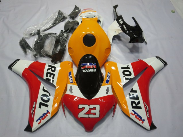 Comprar Carenados Moto Honda CBR1000RR 2008-2011 - Naranja Blanco Rojo Negro Brillante Repsol 23