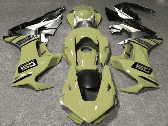 Comprar Carenados Moto Honda CBR1000RR 2017-2023 - Olive Blanco Plata Negro Brillante DSI