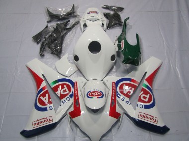 Comprar Carenados Moto Honda CBR1000RR 2008-2011 - Blanco Rojo Azul Pata Castrol Tonello
