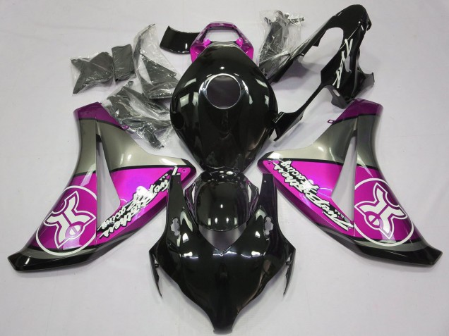 Comprar Carenados Moto Honda CBR1000RR 2008-2011 - Gris Rosa Negro Brillante