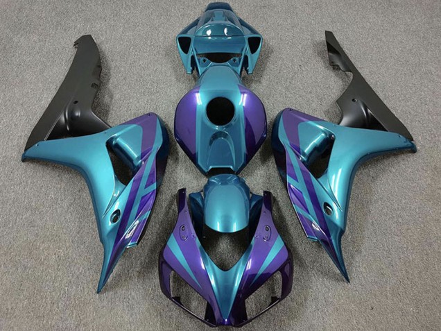 Comprar Carenados Moto Honda CBR1000RR 2006-2007 - Púrpura Emerald Negro Mate