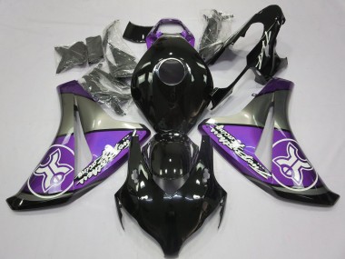 Comprar Carenados Moto Honda CBR1000RR 2008-2011 - Púrpura Gris Negro Brillante
