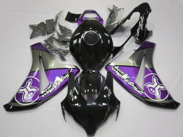 Comprar Carenados Moto Honda CBR1000RR 2008-2011 - Púrpura Gris Negro Brillante