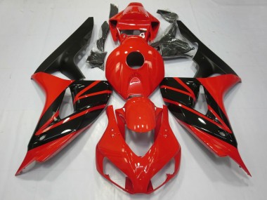 Comprar Carenados Moto Honda CBR1000RR 2006-2007 - Rojo Negro Brillante Negro Mate