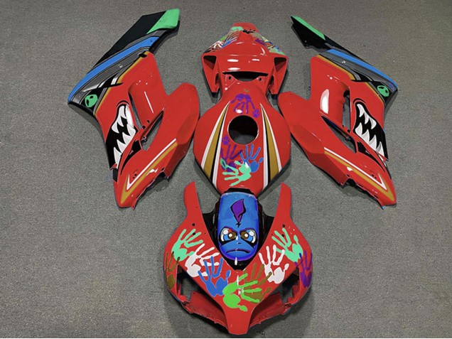Comprar Carenados Moto Honda CBR1000RR 2004-2005 - Rojo Azul Verde Negro Tiburón