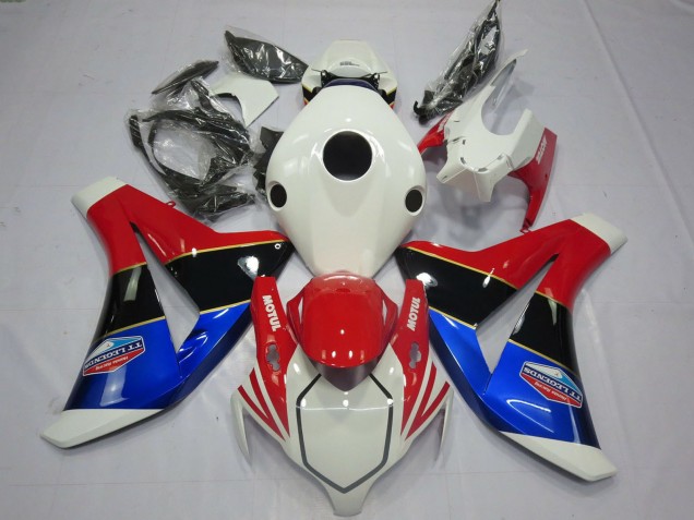 Comprar Carenados Moto Honda CBR1000RR 2008-2011 - Blanco Rojo Azul Negro Brillante