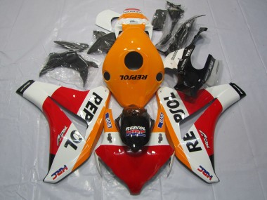 Comprar Carenados Moto Honda CBR1000RR 2008-2011 - Naranja Blanco Rojo Negro Brillante Repsol HRC