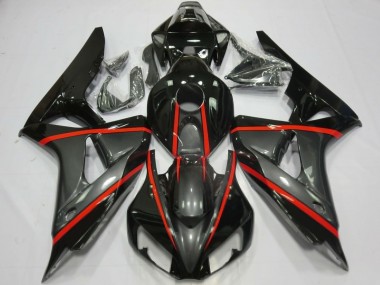 Comprar Carenados Moto Honda CBR1000RR 2006-2007 - Negro Brillante Gris Rojo