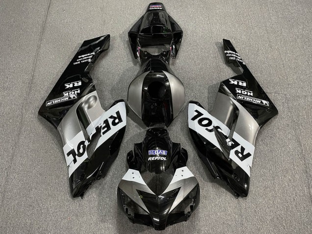 Comprar Carenados Moto Honda CBR1000RR 2004-2005 - Plata Blanco Negro Brillante Repsol
