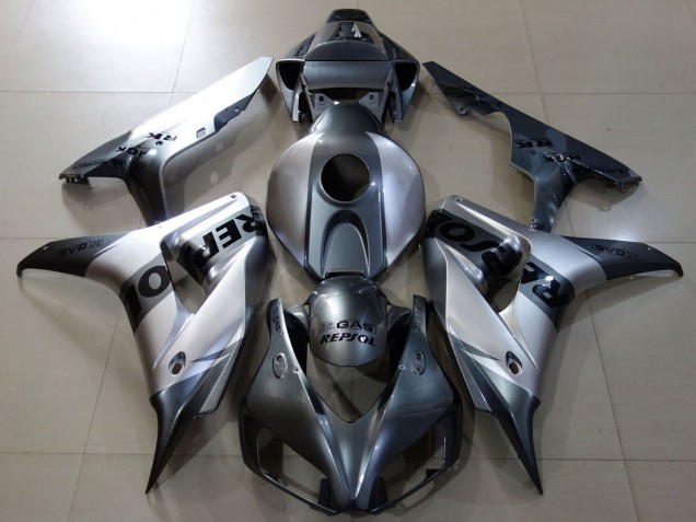 Comprar Carenados Moto Honda CBR1000RR 2006-2007 - Plata Gris Negro Repsol