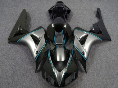 Comprar Carenados Moto Honda CBR1000RR 2006-2007 - Plata Azul Negro Brillante Pinstripe