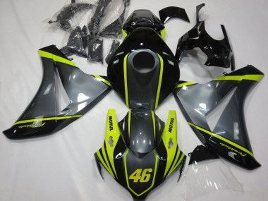 Comprar Carenados Moto Honda CBR1000RR 2008-2011 - Gris Amarillo Negro Brillante 46