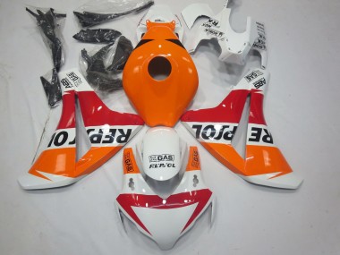 Comprar Carenados Moto Honda CBR1000RR 2008-2011 - Naranja Blanco Rojo Negro Brillante Repsol