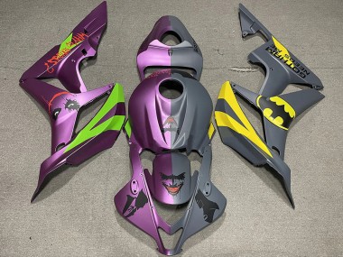 Comprar Carenados Moto Honda CBR600RR 2007-2008 - Gris Púrpura Bat Man vs Joker Mate