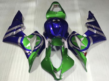 Comprar Carenados Moto Honda CBR600RR 2007-2008 - Azul Verde Plata Captain America