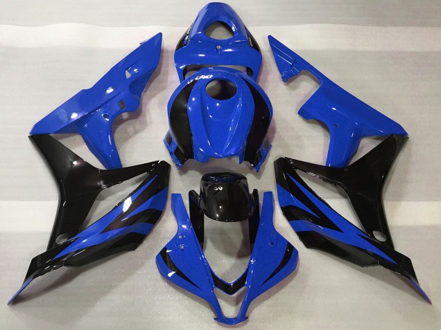 Comprar Carenados Moto Honda CBR600RR 2007-2008 - Azul Negro Brillante OEM Estilo