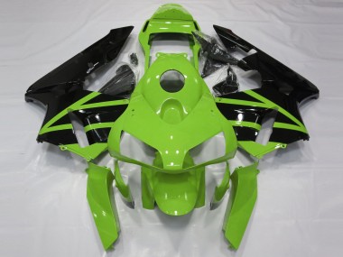 Comprar Kits Carenado Moto Honda CBR600RR 2003-2004 - Verde Negro Brillante