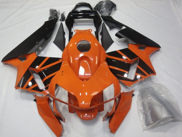 Comprar Carenados Moto Honda CBR600RR 2003-2004 - Naranja Negro Brillante OEM Estilo