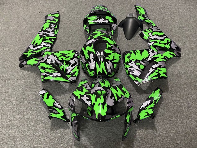 Comprar Carenados Moto Honda CBR600RR 2005-2006 - Camouflage Verde