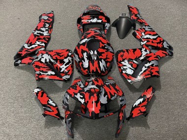 Comprar Carenados Moto Honda CBR600RR 2005-2006 - Camouflage Rojo