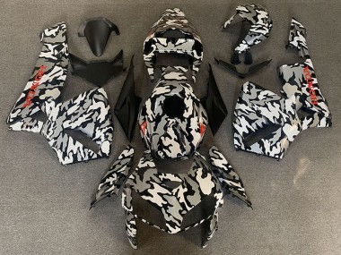 Comprar Carenados Moto Honda CBR600RR 2005-2006 - Camouflage Rojo Calcomanías