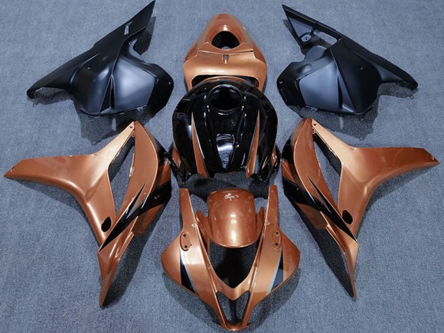 Comprar Carenados Moto Honda CBR600RR 2009-2012 - NaranjaCaramelo Negro Brillante