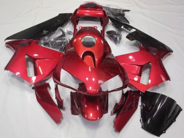 Comprar Kits Carenado Moto Honda CBR600RR 2003-2004 - Rojo Negro Brillante