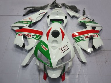 Comprar Carenados Moto Honda CBR600RR 2005-2006 - Blanco Verde Rojo Castrol 93