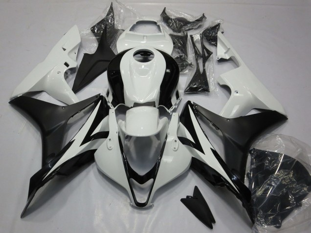 Comprar Kits Carenado Moto Honda CBR600RR 2007-2008 - Blanco Negro Mate