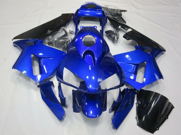 Comprar Carenado Moto Honda CBR600RR 2003-2004 - Azul Negro Brillante